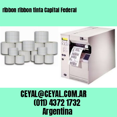 ribbon ribbon tinta Capital Federal