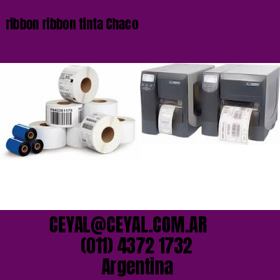 ribbon ribbon tinta Chaco