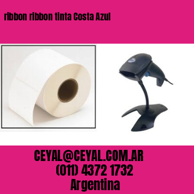 ribbon ribbon tinta Costa Azul