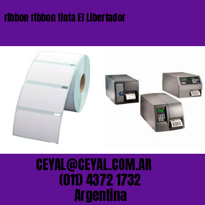 ribbon ribbon tinta El Libertador