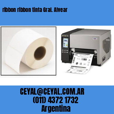 ribbon ribbon tinta Gral. Alvear