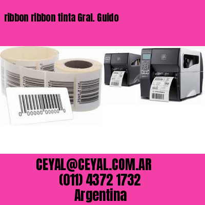 ribbon ribbon tinta Gral. Guido