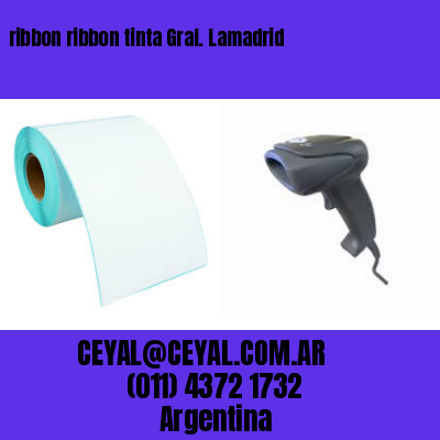 ribbon ribbon tinta Gral. Lamadrid