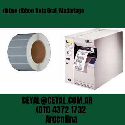 ribbon ribbon tinta Gral. Madariaga