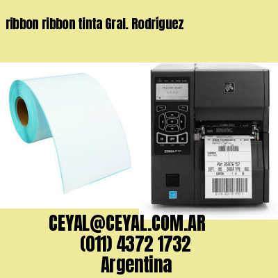 ribbon ribbon tinta Gral. Rodríguez