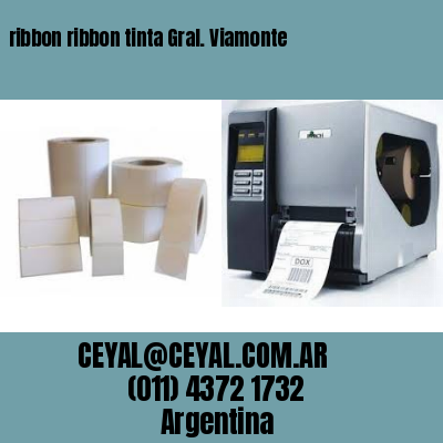 ribbon ribbon tinta Gral. Viamonte