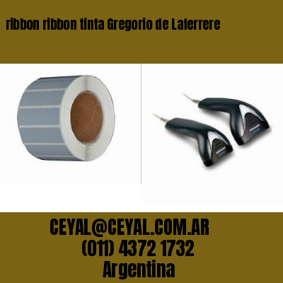 ribbon ribbon tinta Gregorio de Laferrere