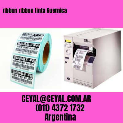 ribbon ribbon tinta Guernica