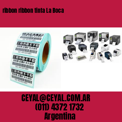 ribbon ribbon tinta La Boca