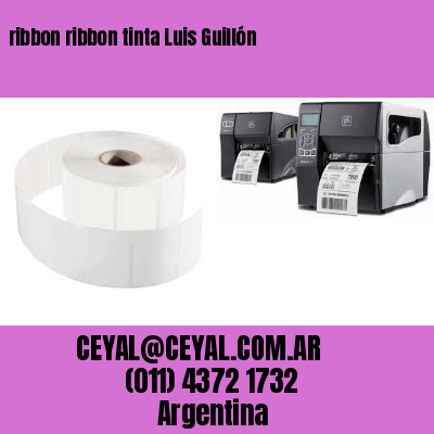 ribbon ribbon tinta Luis Guillón