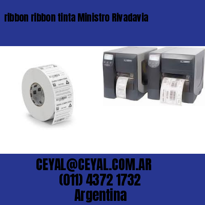 ribbon ribbon tinta Ministro Rivadavia