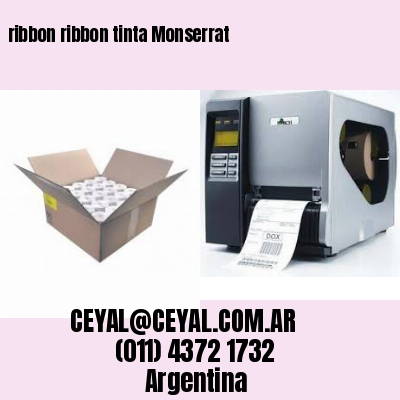 ribbon ribbon tinta Monserrat