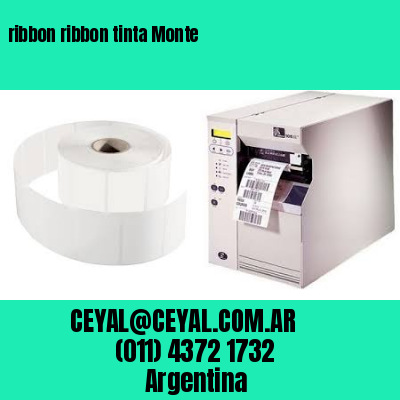 ribbon ribbon tinta Monte