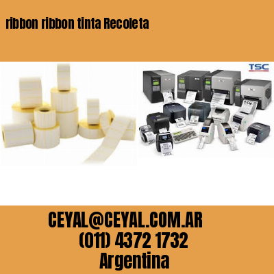 ribbon ribbon tinta Recoleta