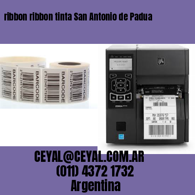 ribbon ribbon tinta San Antonio de Padua