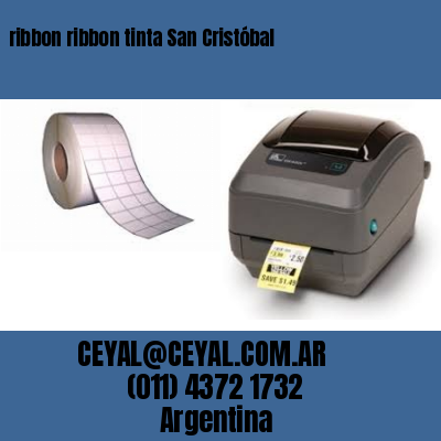 ribbon ribbon tinta San Cristóbal