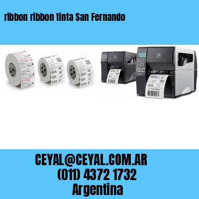 ribbon ribbon tinta San Fernando