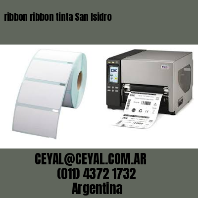 ribbon ribbon tinta San Isidro