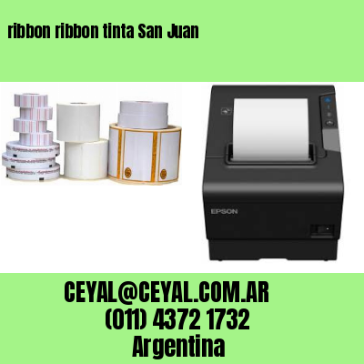 ribbon ribbon tinta San Juan