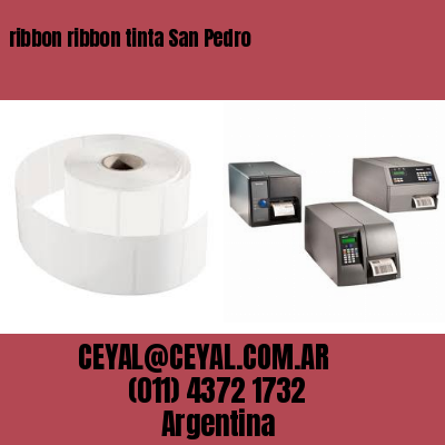 ribbon ribbon tinta San Pedro