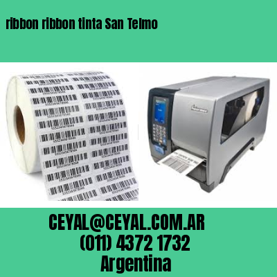 ribbon ribbon tinta San Telmo