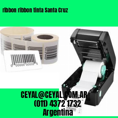 ribbon ribbon tinta Santa Cruz