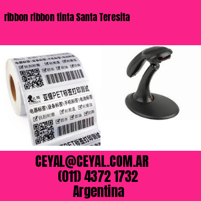 ribbon ribbon tinta Santa Teresita