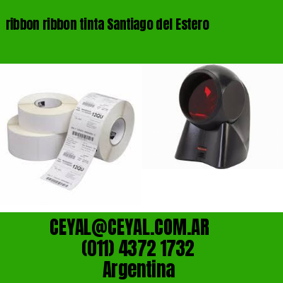 ribbon ribbon tinta Santiago del Estero