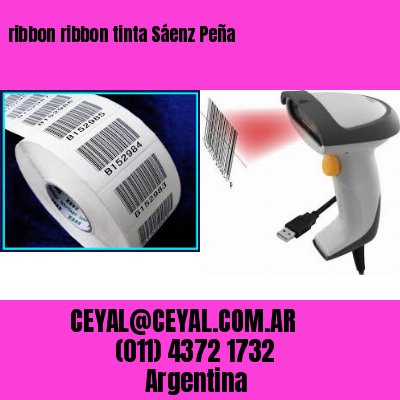 ribbon ribbon tinta Sáenz Peña