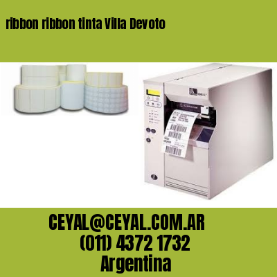 ribbon ribbon tinta Villa Devoto