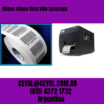 ribbon ribbon tinta Villa Luzuriaga