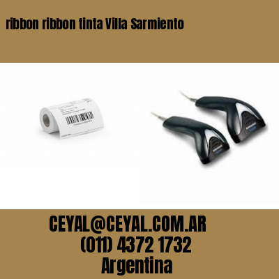 ribbon ribbon tinta Villa Sarmiento