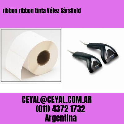 ribbon ribbon tinta Vélez Sársfield