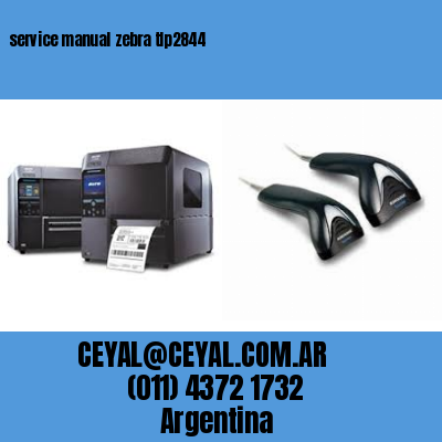 service manual zebra tlp2844