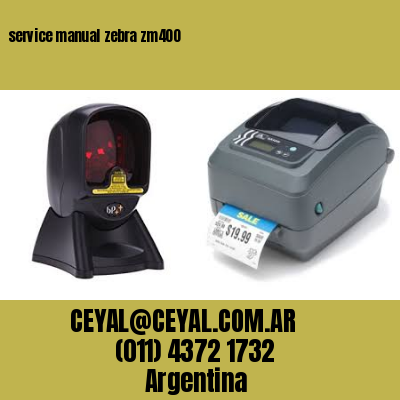 service manual zebra zm400