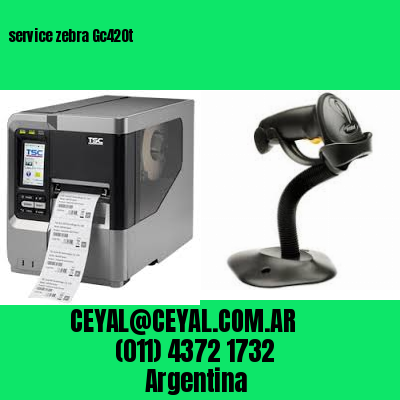 service zebra Gc420t