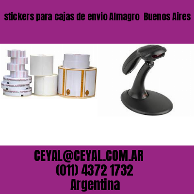 stickers para cajas de envio Almagro  Buenos Aires