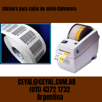 stickers para cajas de envio Balvanera