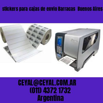 stickers para cajas de envio Barracas  Buenos Aires