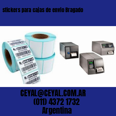 stickers para cajas de envio Bragado