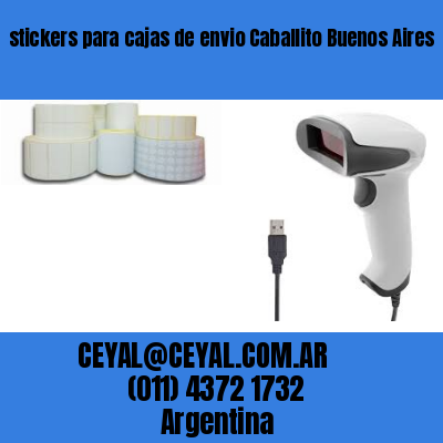 stickers para cajas de envio Caballito Buenos Aires