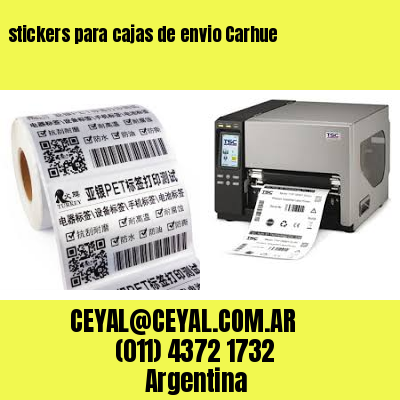 stickers para cajas de envio Carhue