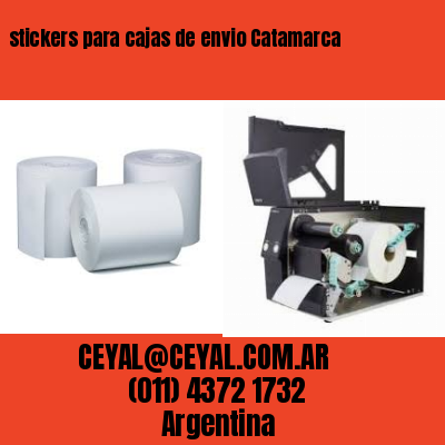 stickers para cajas de envio Catamarca