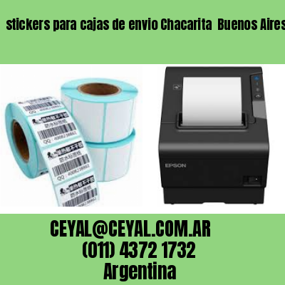 stickers para cajas de envio Chacarita  Buenos Aires