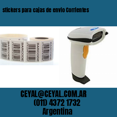 stickers para cajas de envio Corrientes