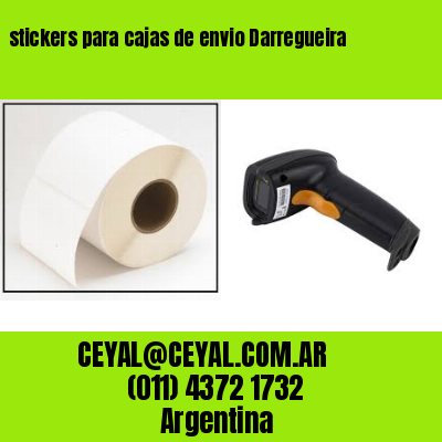 stickers para cajas de envio Darregueira