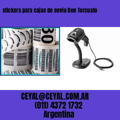 stickers para cajas de envio Don Torcuato