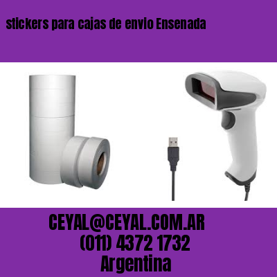 stickers para cajas de envio Ensenada