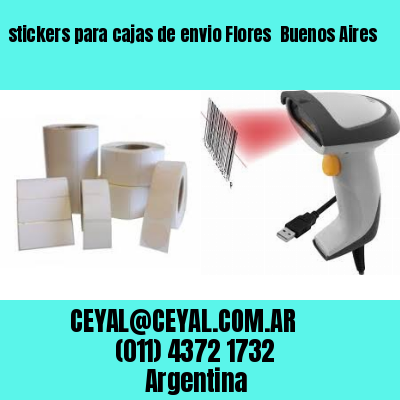 stickers para cajas de envio Flores  Buenos Aires