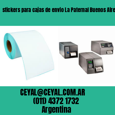 stickers para cajas de envio La Paternal Buenos Aires